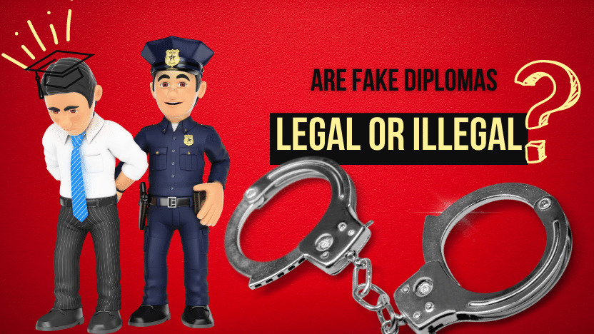 are fake diplomas legal or illegal