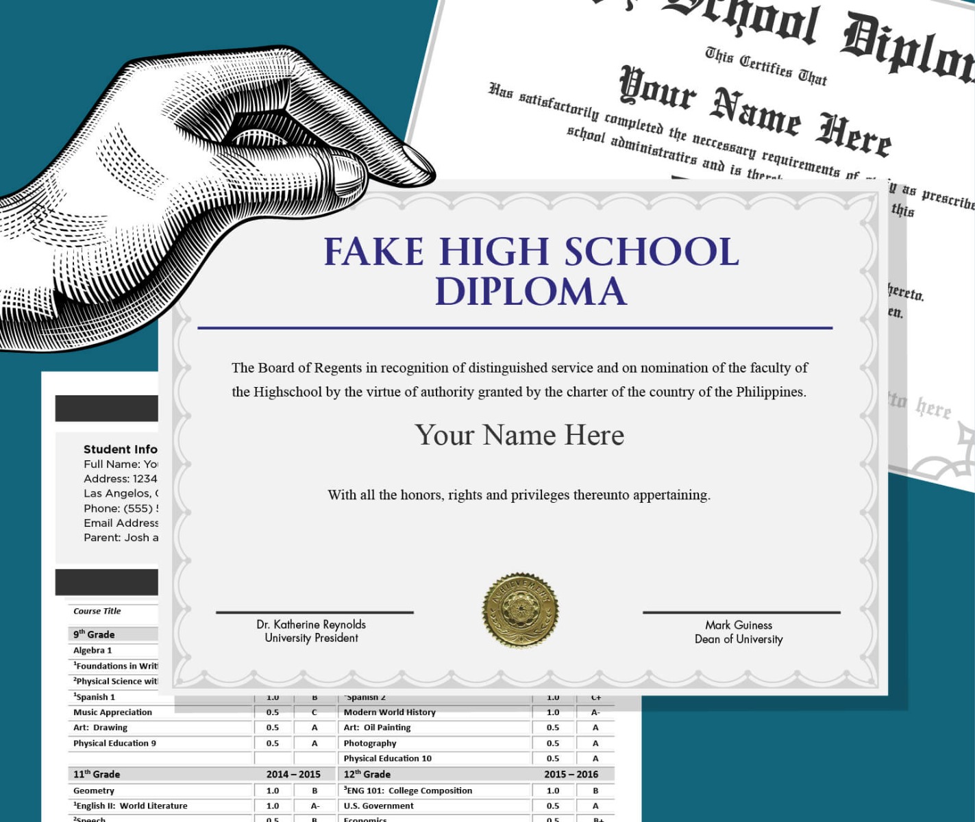 Fake High School Diplomas